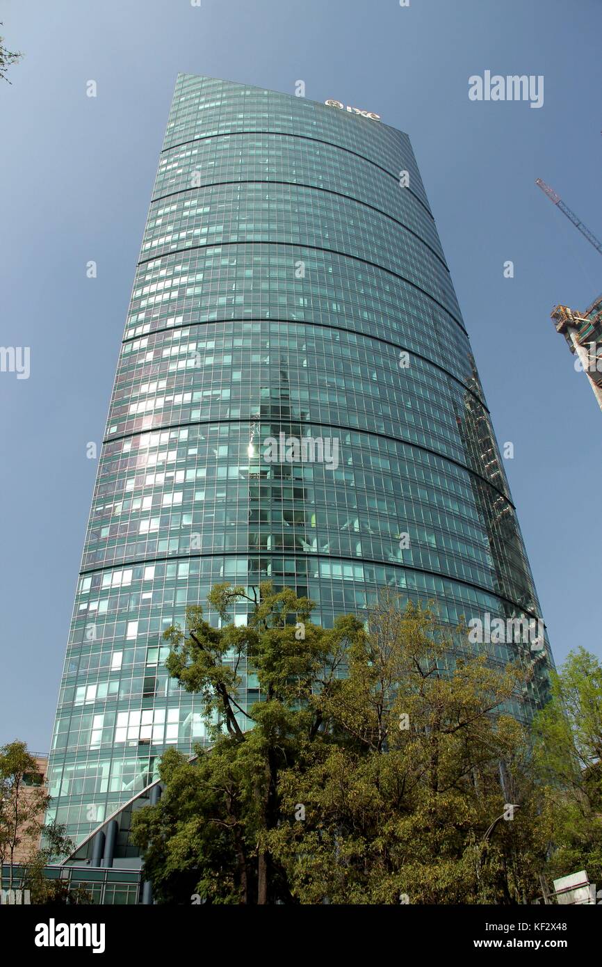 Torre Mayor in Mexico city. Stock Photo