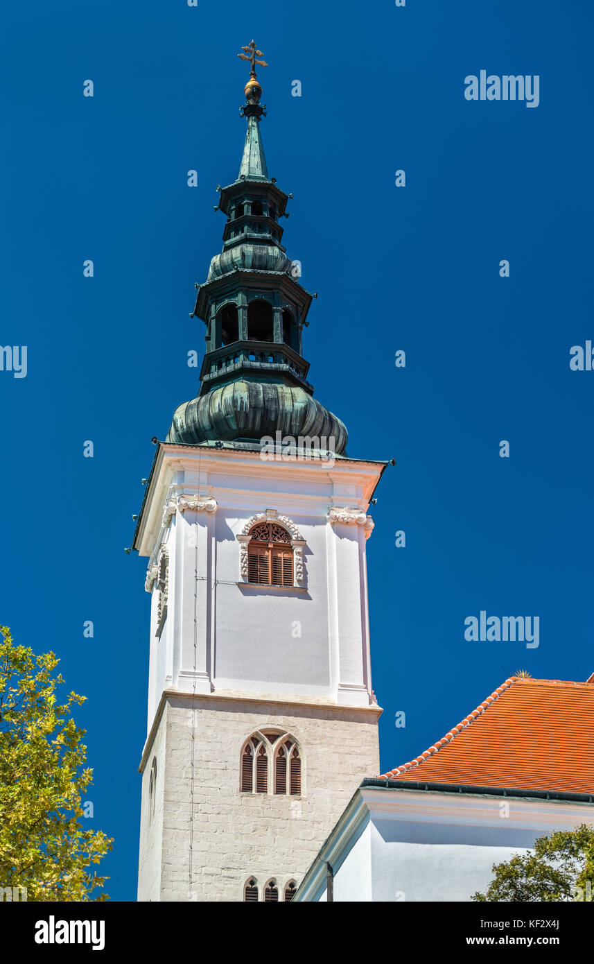 Dom Der Wachau or St. Veit Parish Church in Krems an der Donau, Austria Stock Photo
