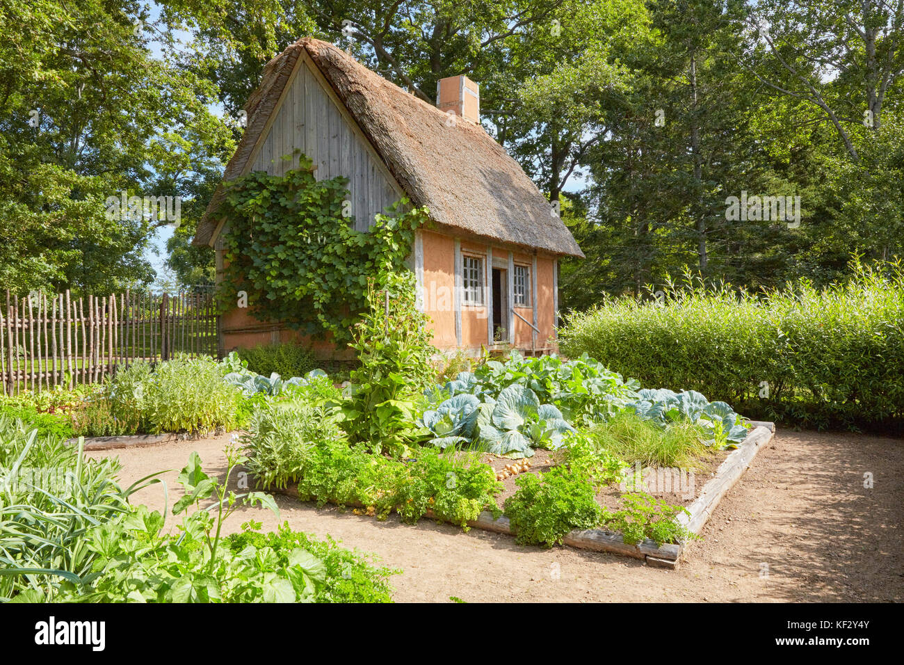 Acadian House, Annapolis Royal Historic Gardens, Annapolis Royal, Nova