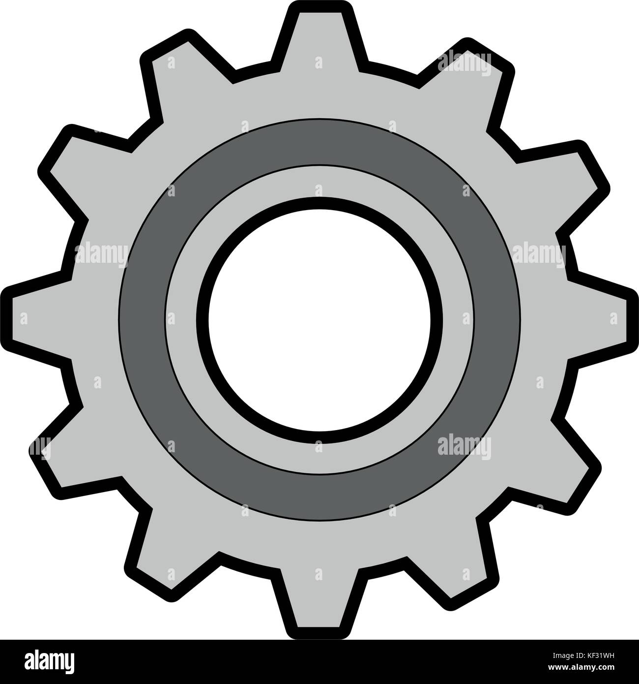 gear machine isolated icon vector illustration design Stock Vector ...