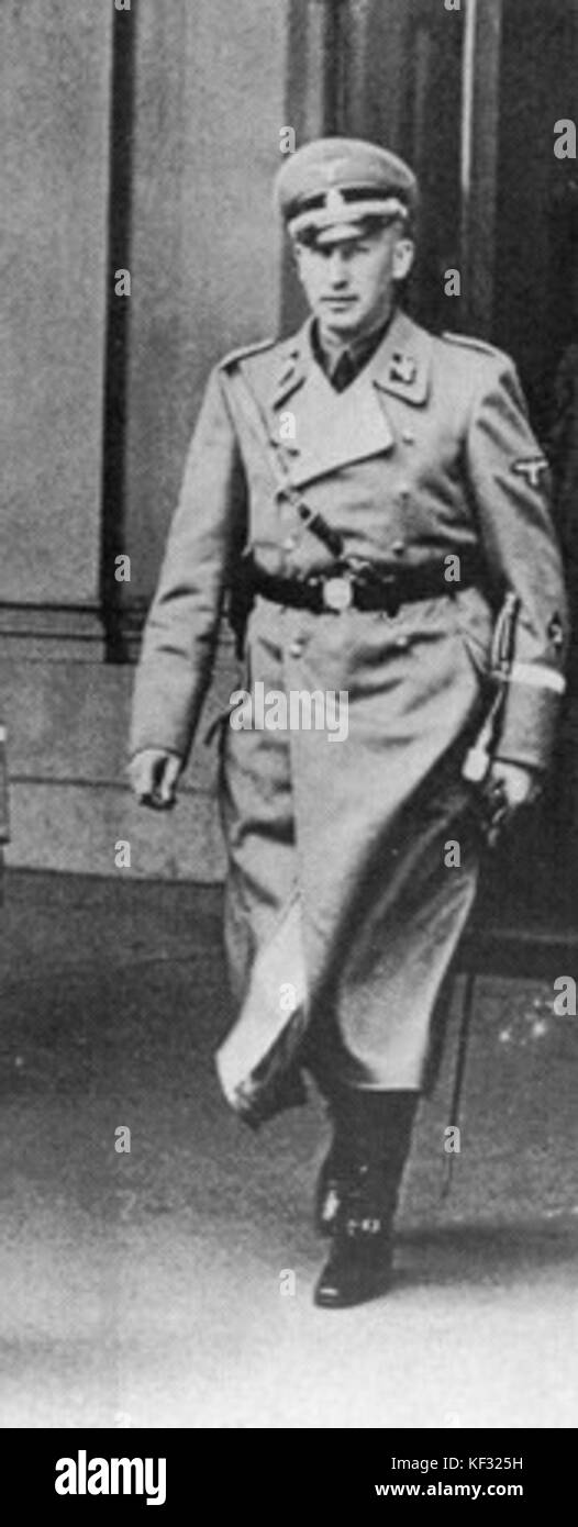 Reinhard Heydrich 1938 Stock Photo