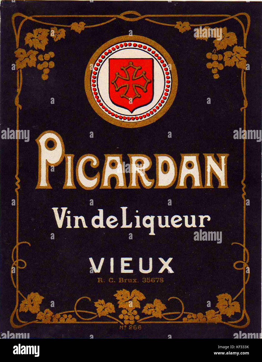 Picardan vin de liqueur Stock Photo Alamy