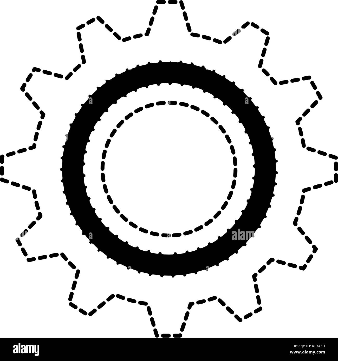 gear machine isolated icon vector illustration design Stock Vector ...