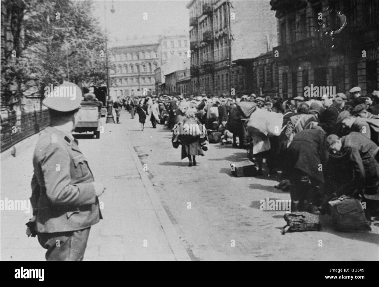 Stroop Collection Warsaw Ghetto Uprising Prosta 01 Stock Photo - Alamy