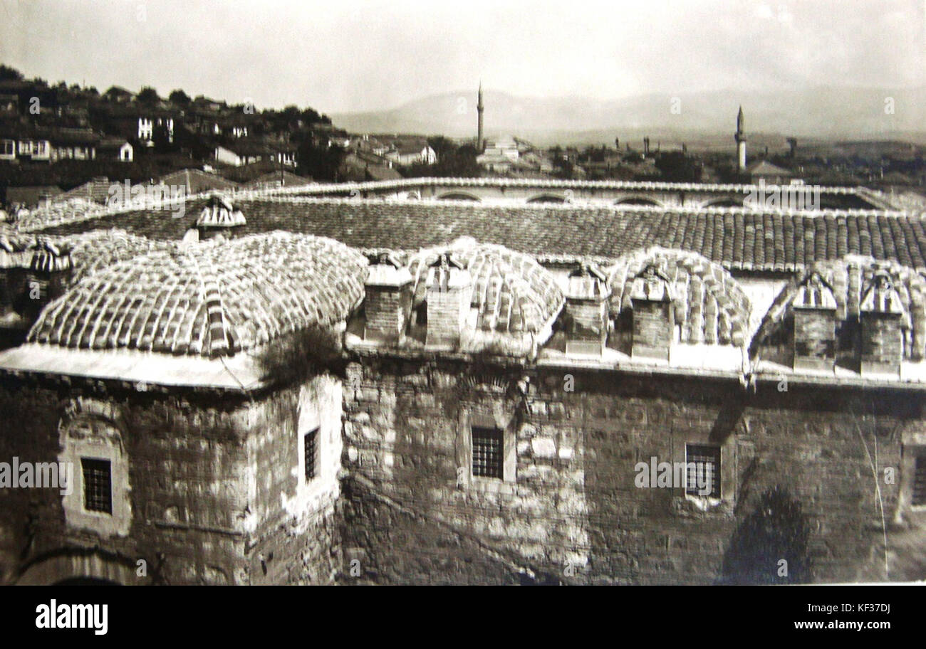 Stara slika od staro Skopje Stock Photo - Alamy