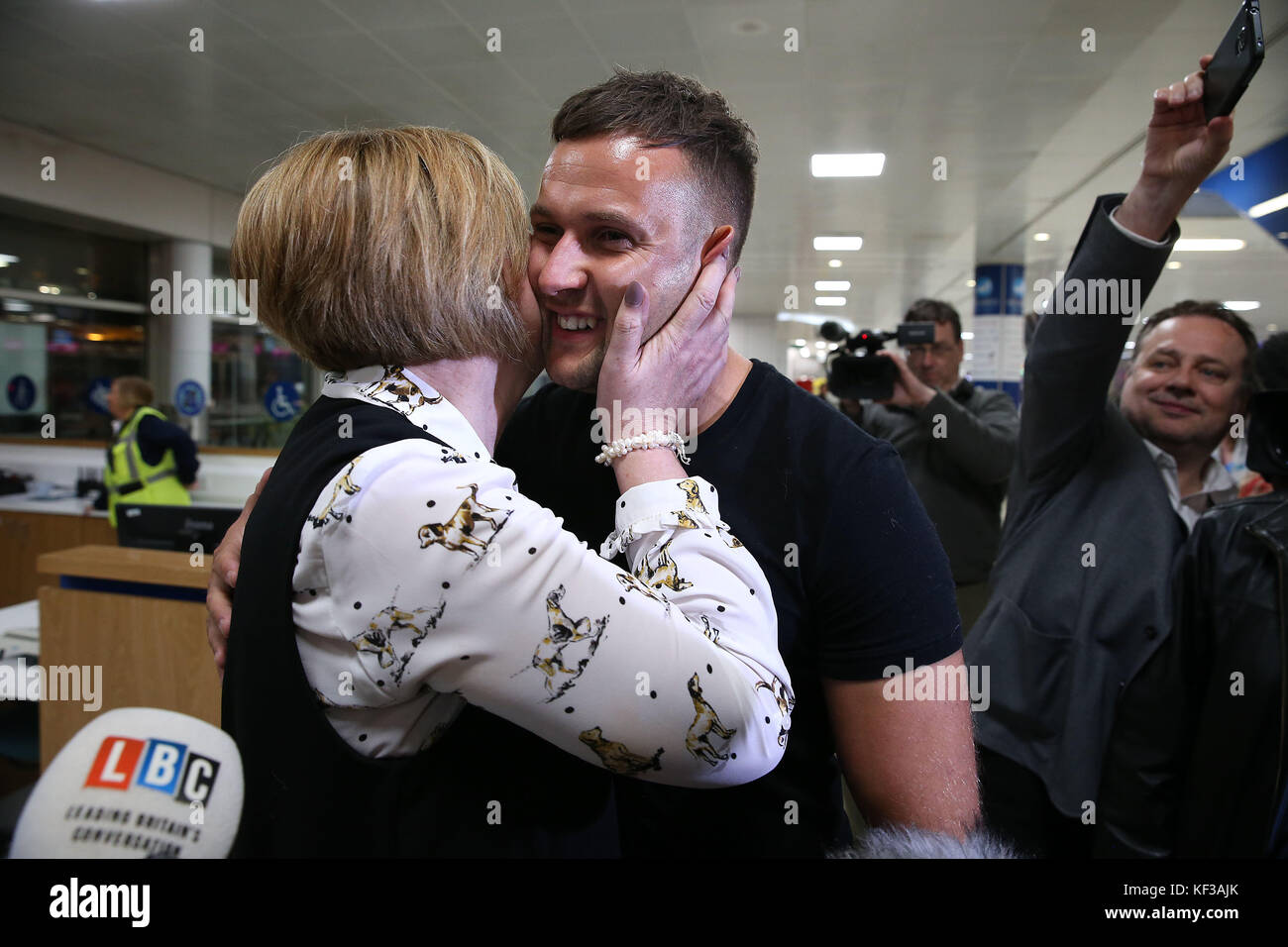 Jamie Harron, who was sentenced to three months in a Dubai jail for