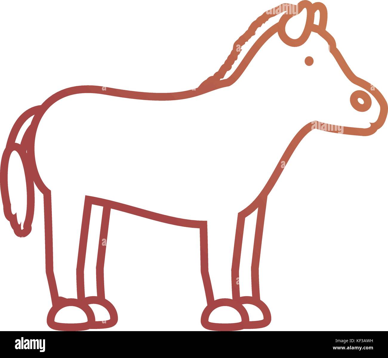 horse vector illustration Stock Vector Image & Art - Alamy