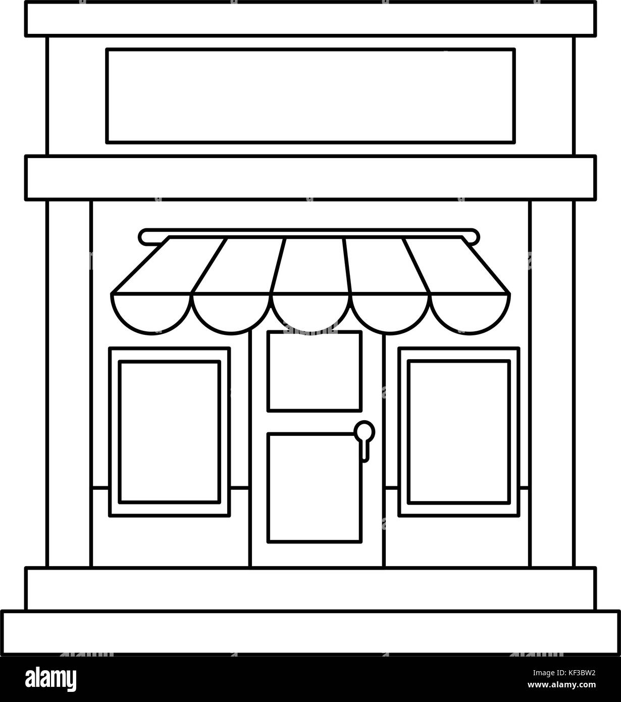 store front isolated icon vector illustration design Stock Vector Image &amp; Art - Alamy
