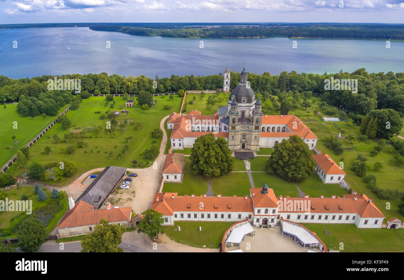 Kaunas, Lithuania: Pazaislis Monastery and Church Stock Photo