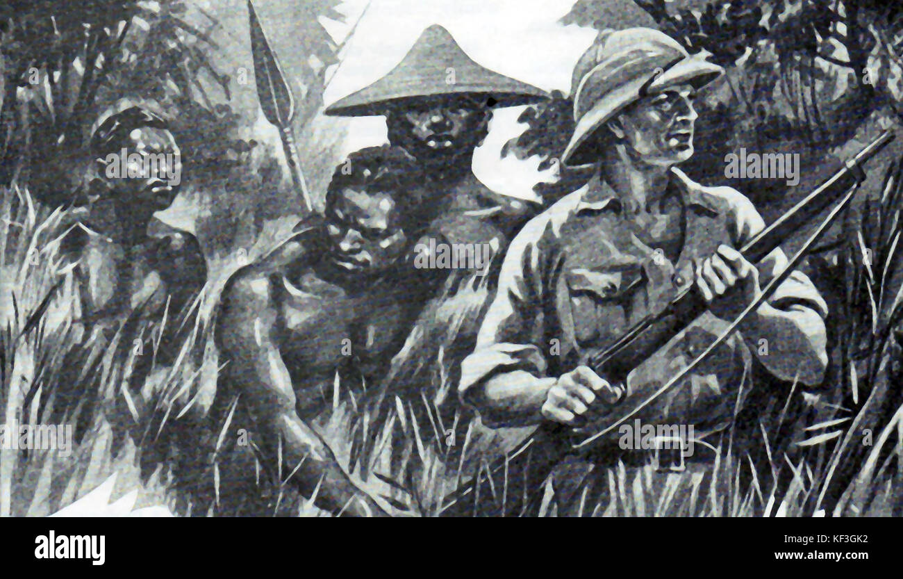 Racial Stereotypes - A 1932 depiction of a ‘Great White big game 