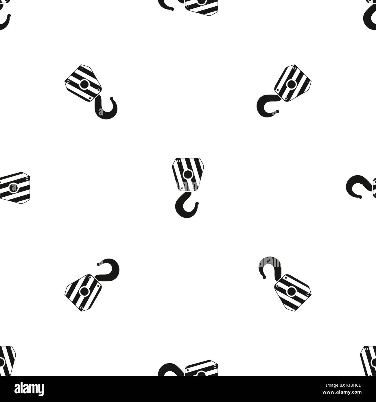 Crane hook pattern seamless black Stock Vector Image & Art Alamy