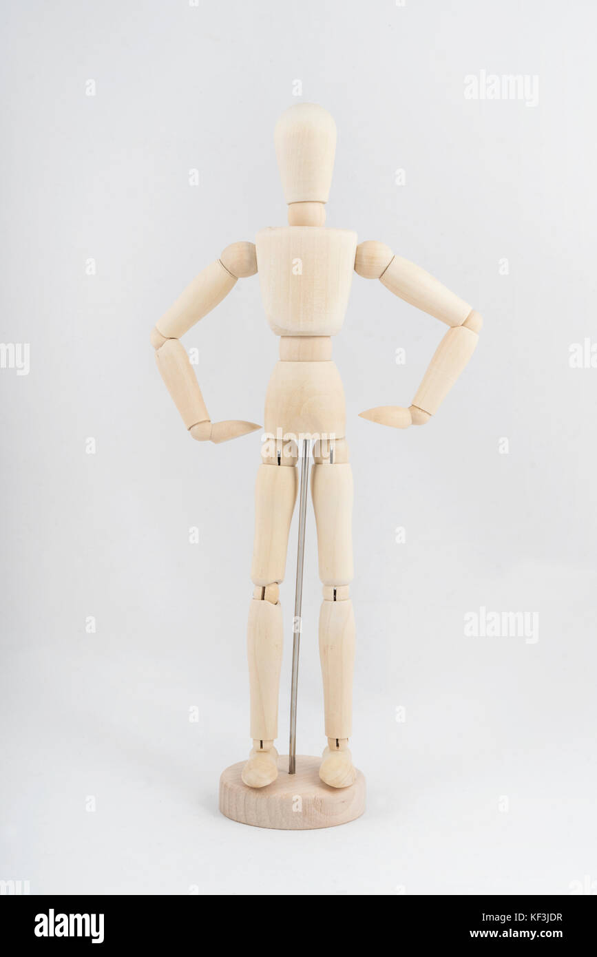 mannequin with hands on hips Stock Photo Alamy