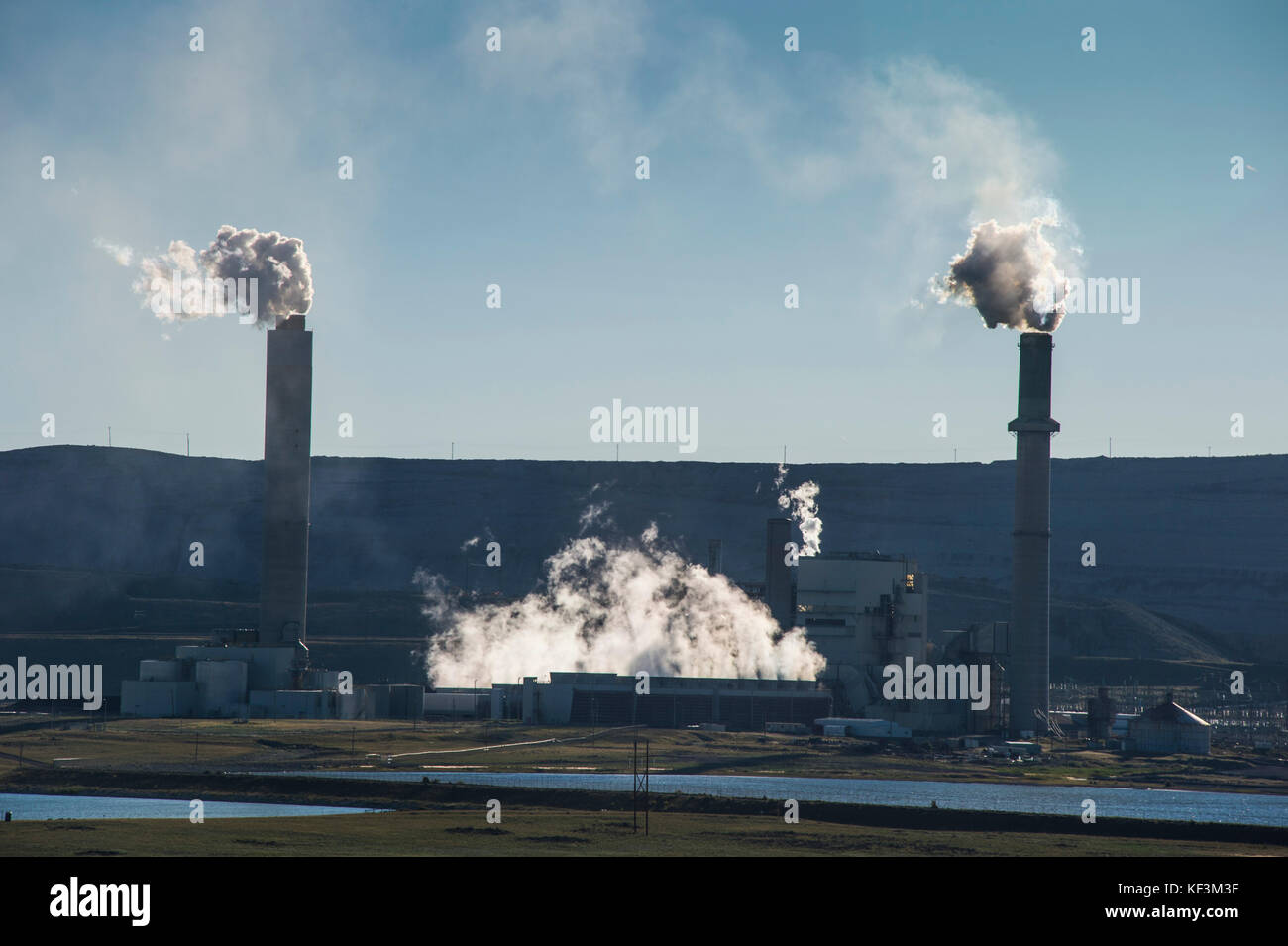 Power Plant in southern Wyoming, USA Stock Photo Alamy