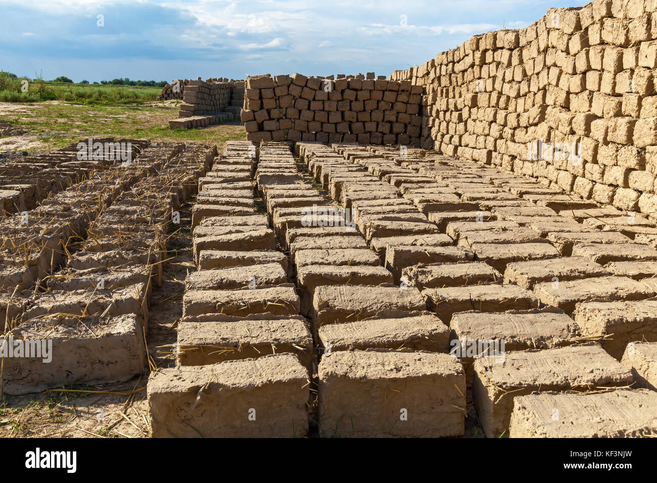 Hand made brick production hires stock photography and images Alamy