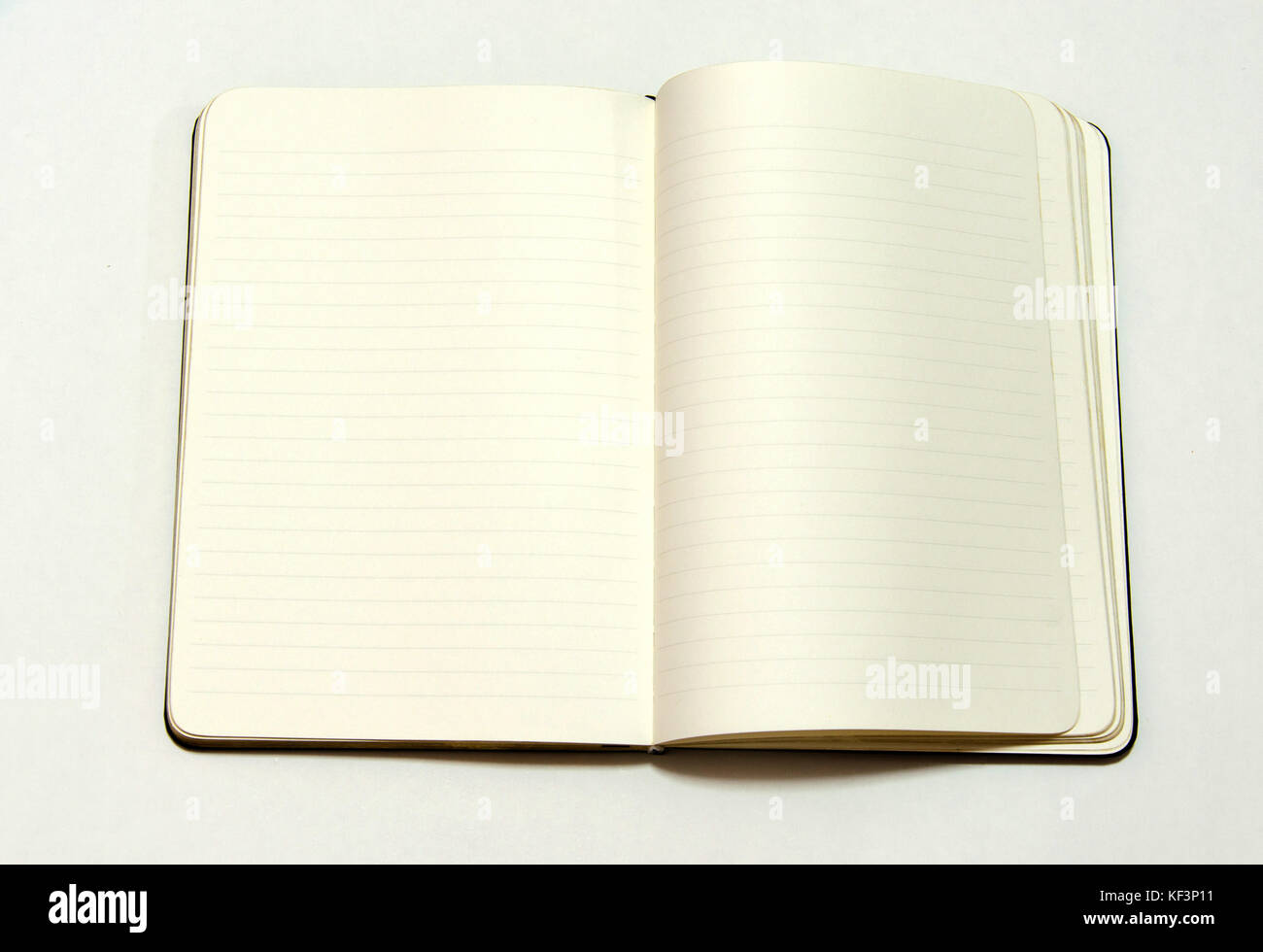 Empty white notebook hi-res stock photography and images - Alamy
