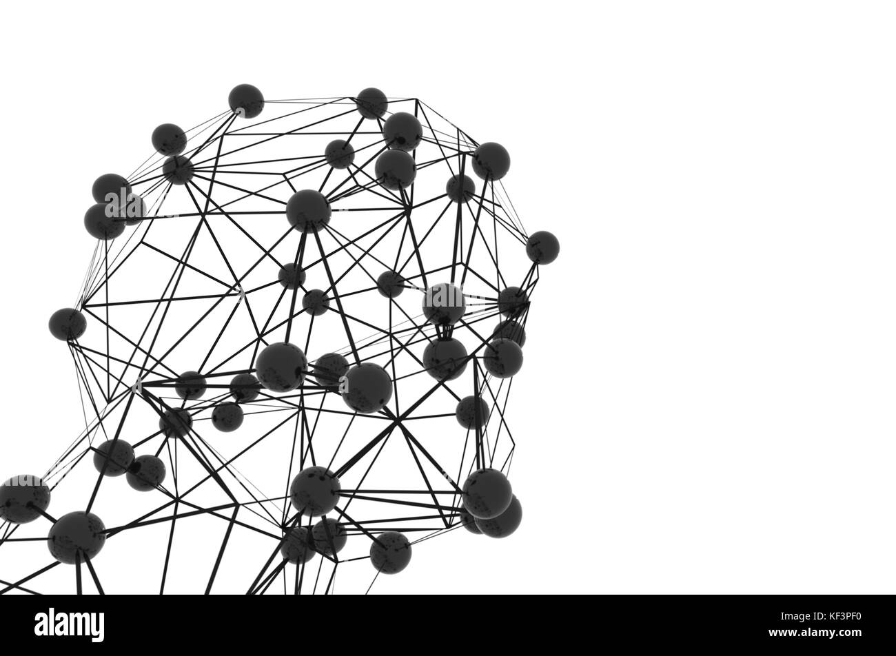 Abstract 3d rendering of chaotic structure Stock Photo - Alamy