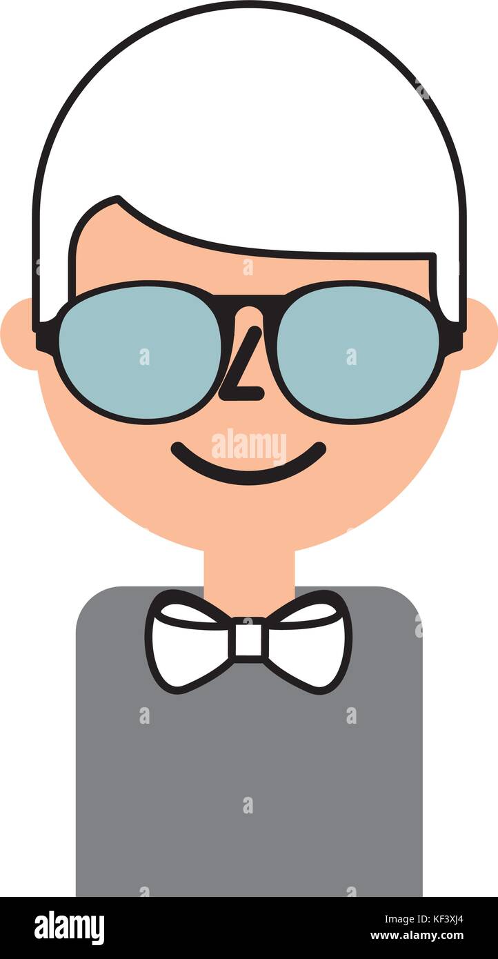business young man character with glasses Stock Vector Image & Art - Alamy