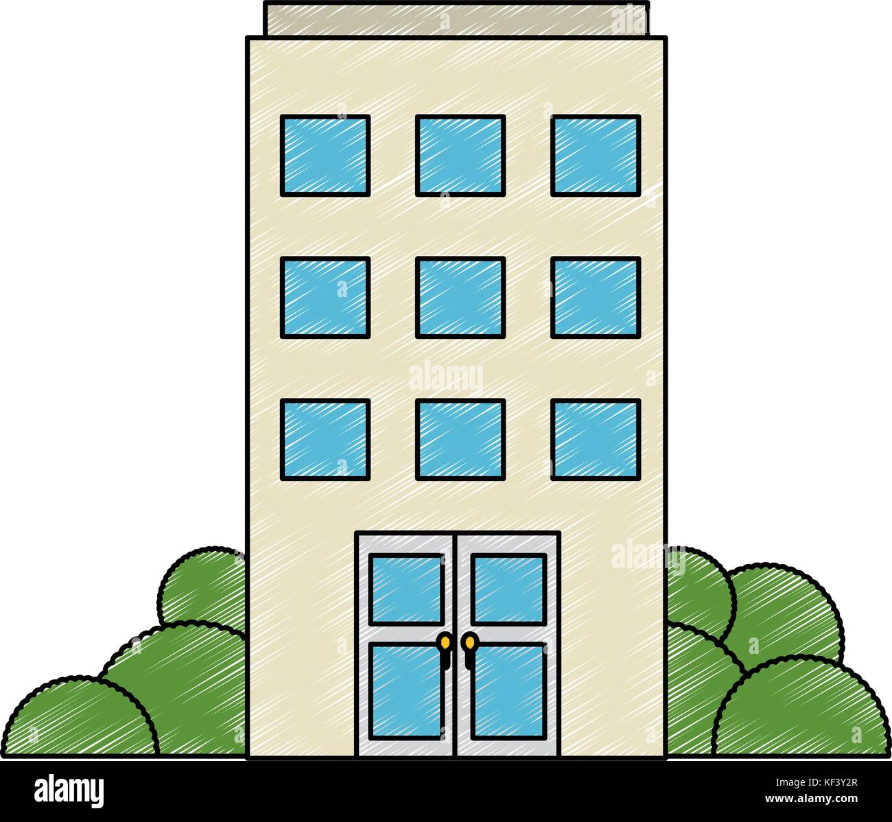 Centre shop front Stock Vector Images - Alamy
