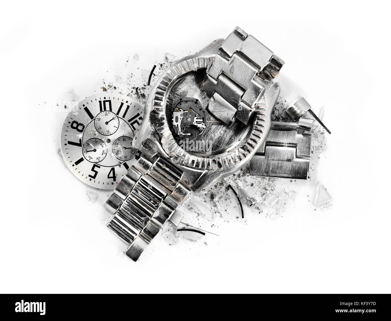 Broken wrist watch hires stock photography and images Alamy
