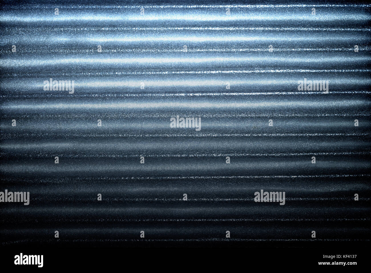 Blue corrugated metallic texture industrial abstract pattern background ...