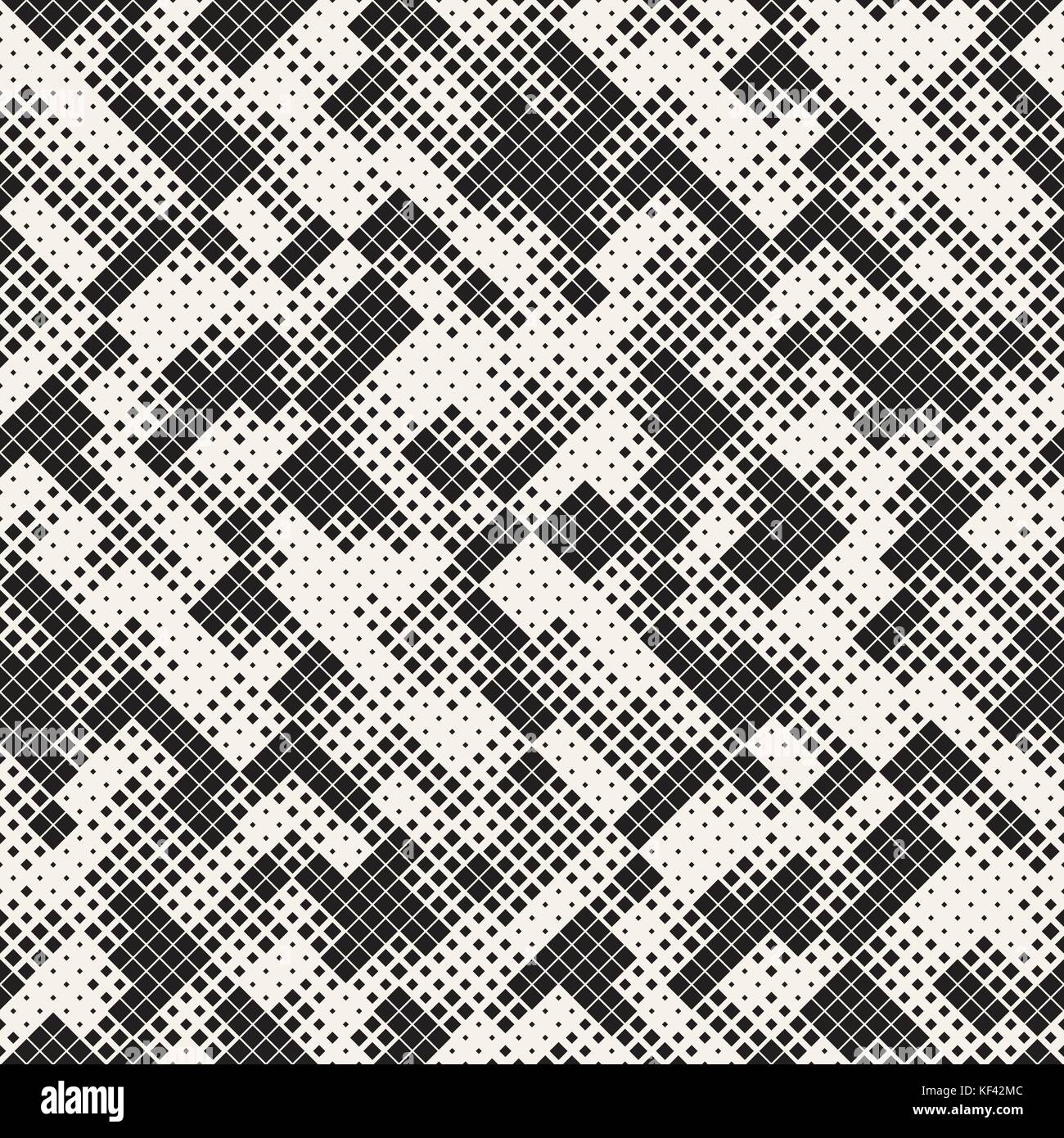Modern Stylish Halftone Texture. Endless Abstract Background With ...