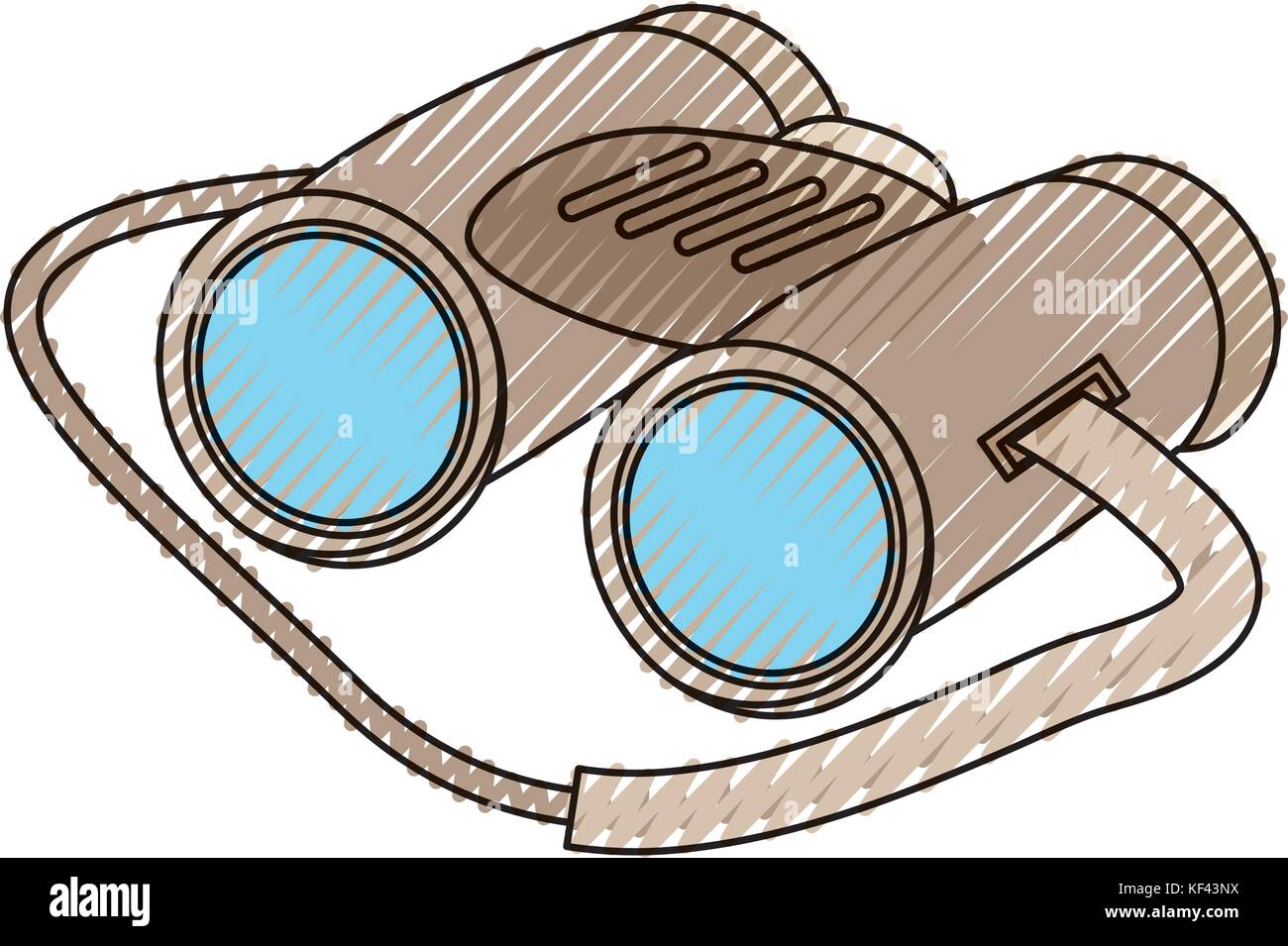 binocular vector illustration Stock Vector Image & Art Alamy