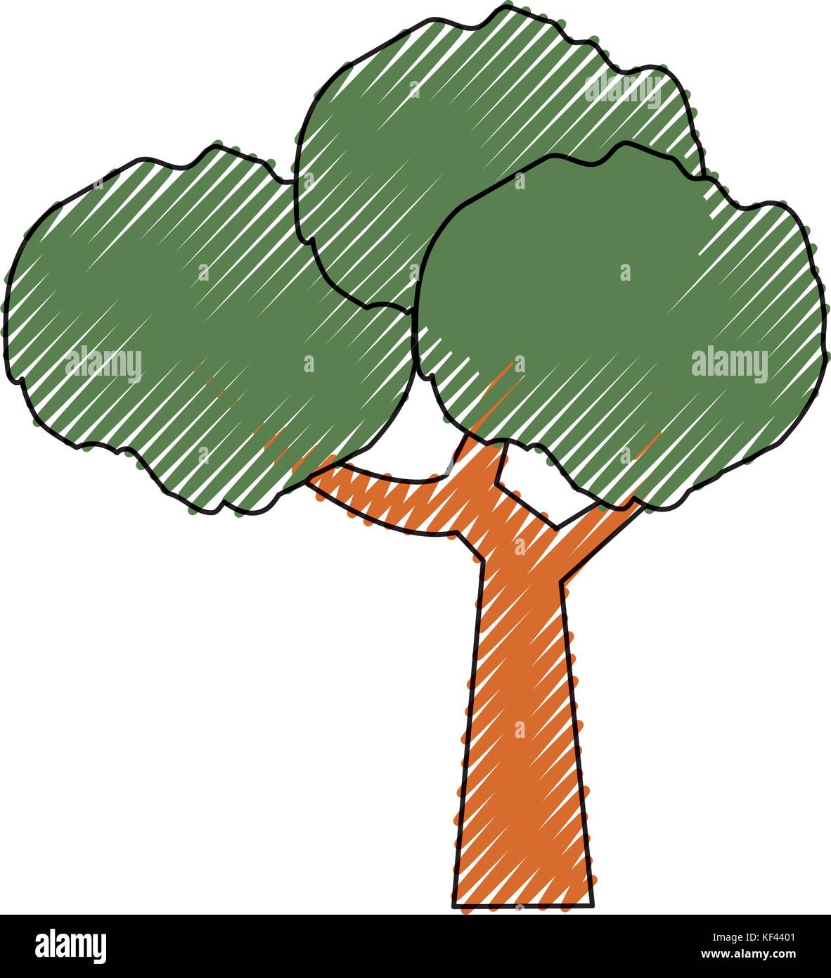 tree vector illustration Stock Vector Image & Art - Alamy