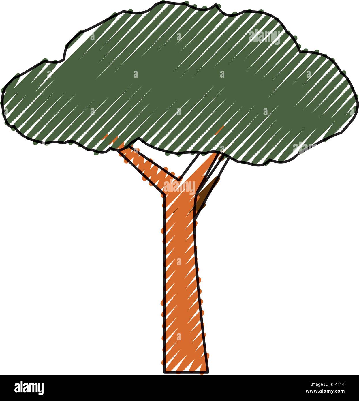 tree vector illustration Stock Vector Image & Art - Alamy