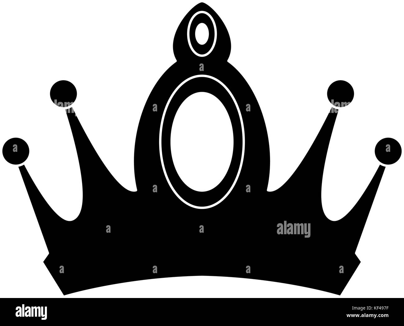 queen crown isolated icon Stock Vector Image & Art - Alamy
