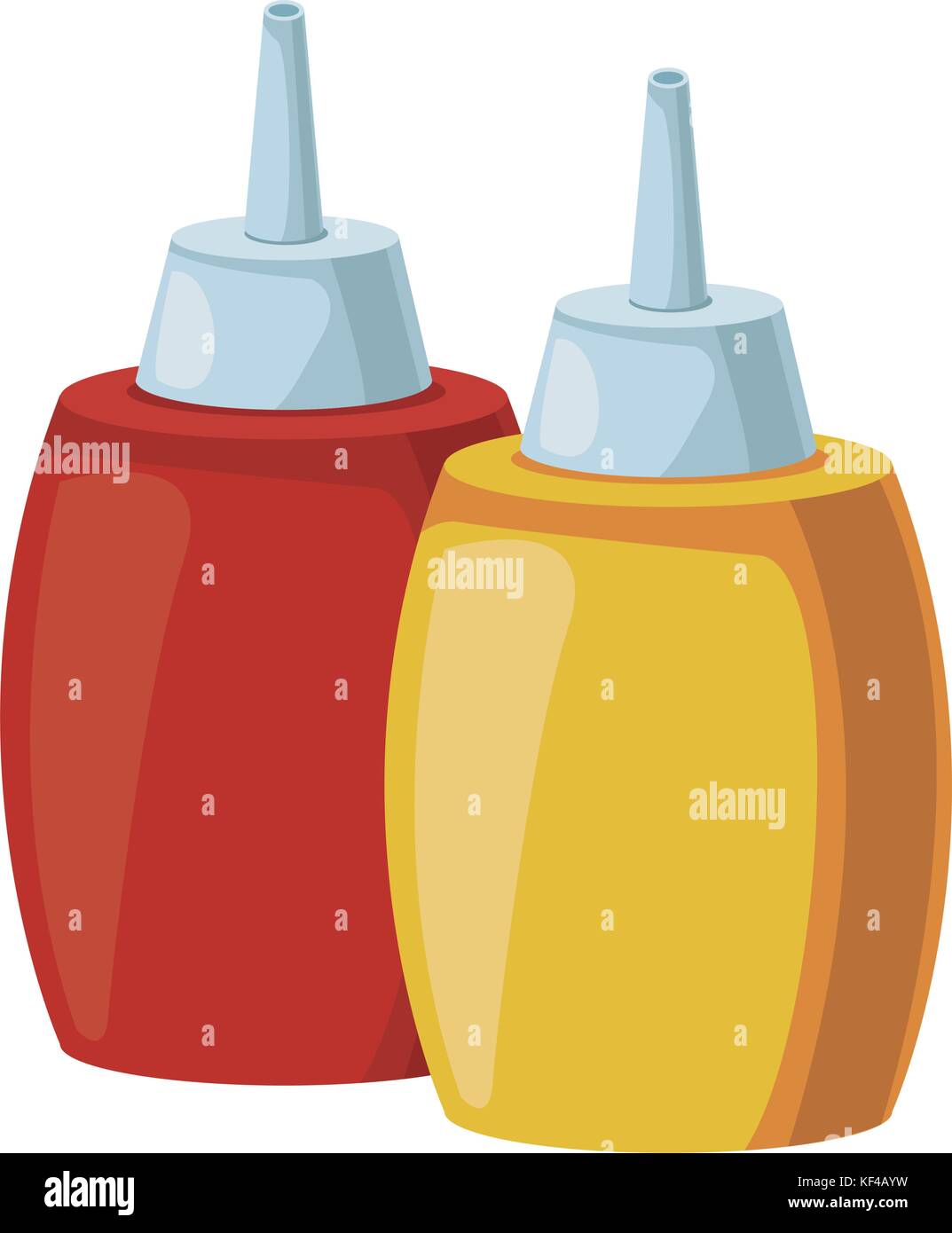 Restaurant Sauces bottles Stock Vector Image & Art Alamy