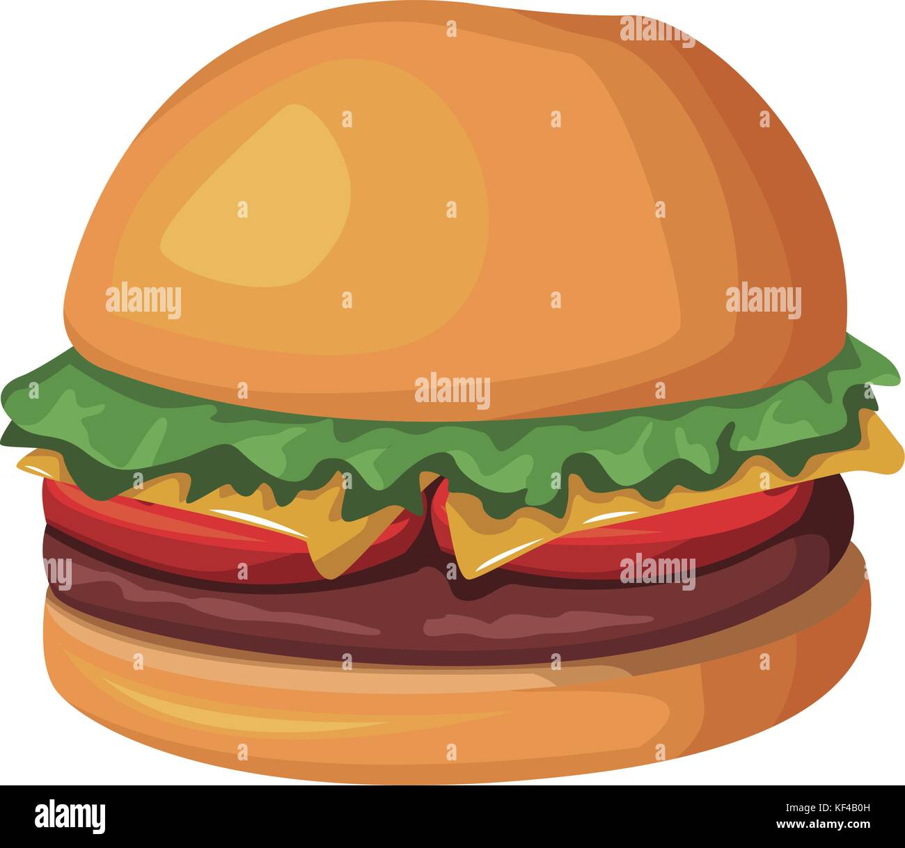 Hamburger fast food Stock Vector Image & Art - Alamy