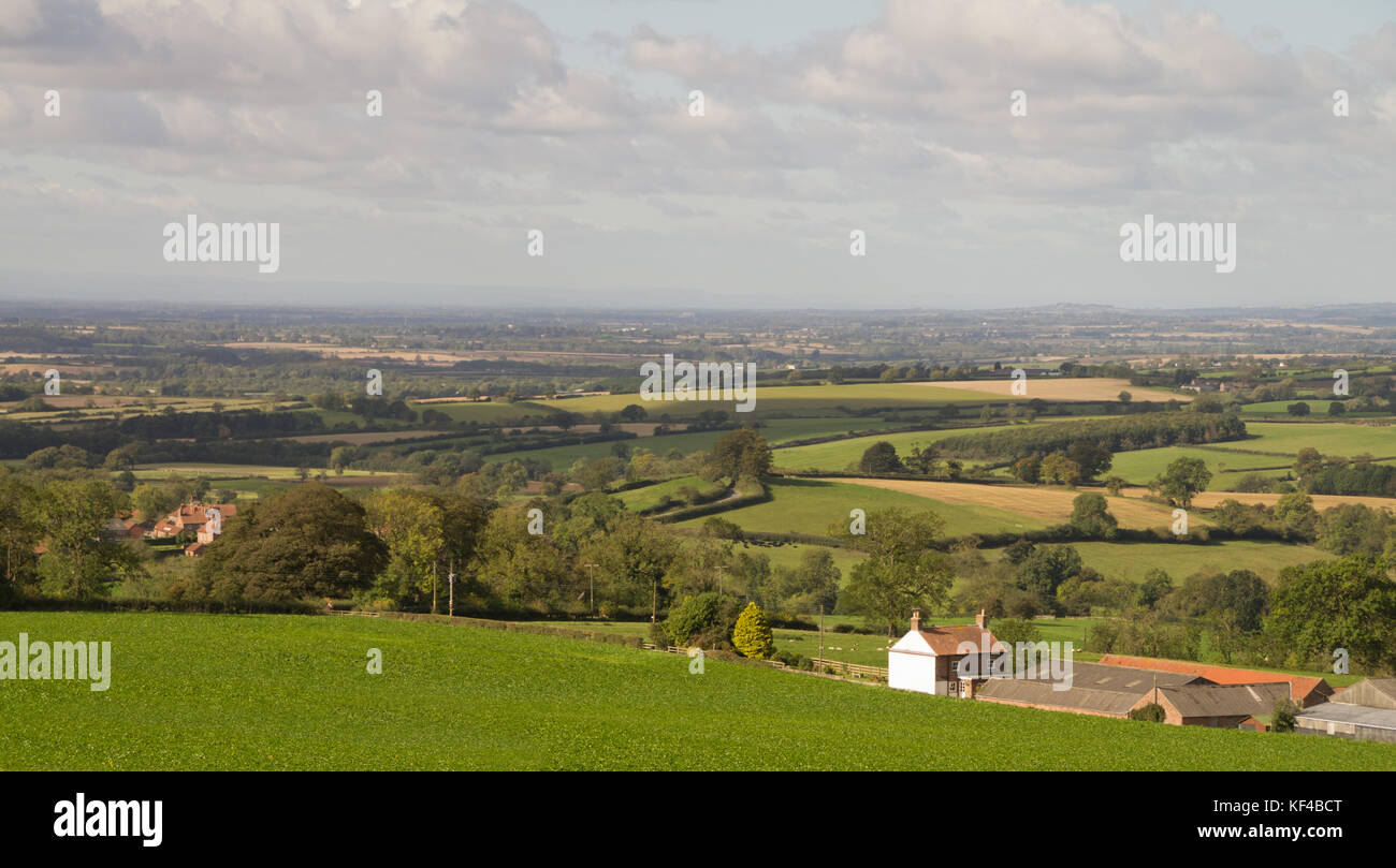 The Vale of York Stock Photo
