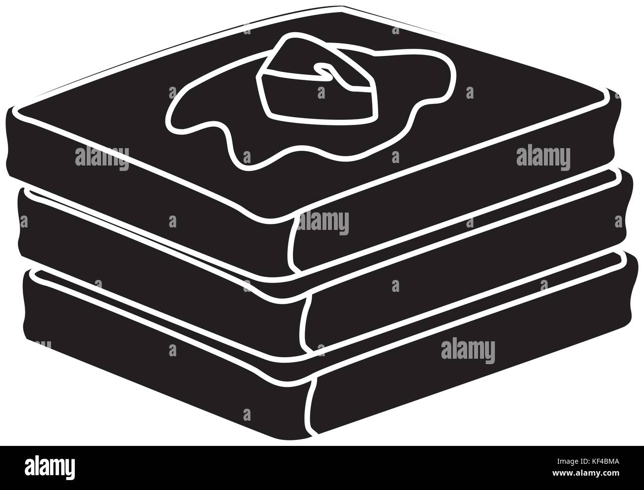 Fresh bread sliced Stock Vector Image & Art - Alamy