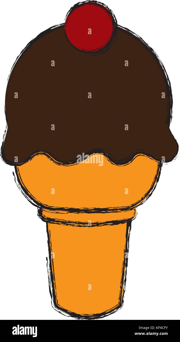 Ice cream cone Stock Vector Image & Art - Alamy