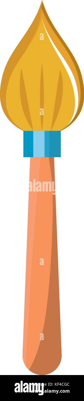 art brush paint object design Stock Vector Image & Art - Alamy