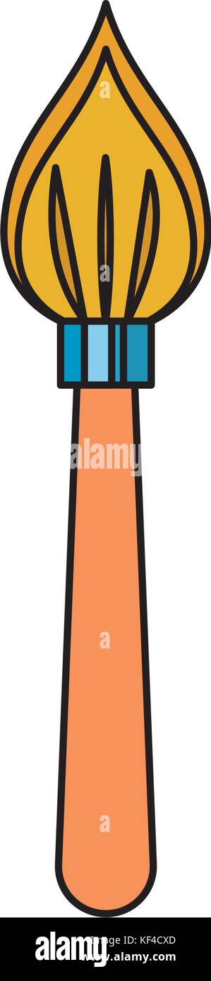 art brush paint object design Stock Vector Image & Art - Alamy