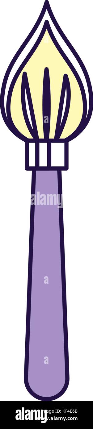 art brush paint object design Stock Vector Image & Art - Alamy