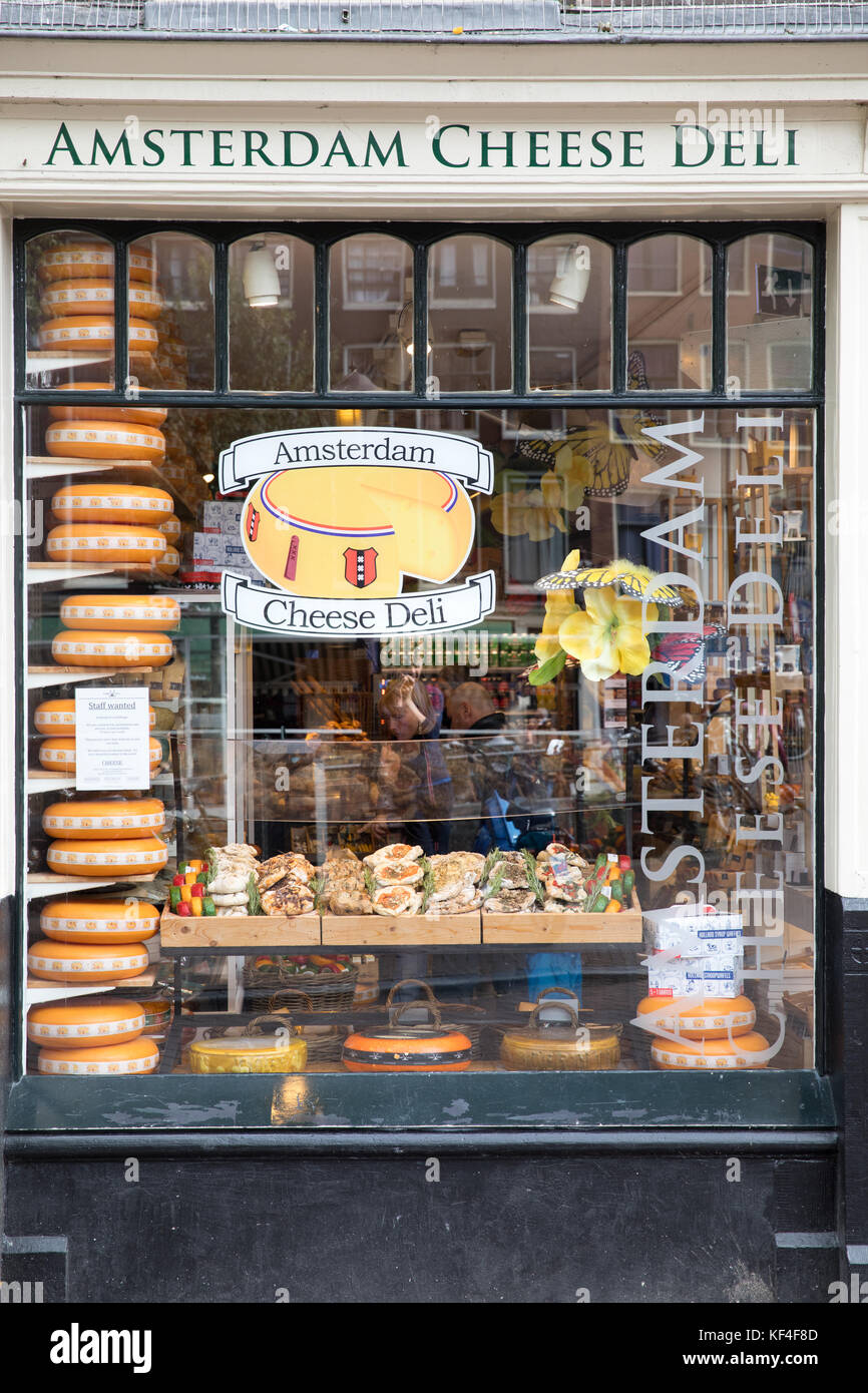 Amsterdam cheese deli, Netherlands Stock Photo Alamy
