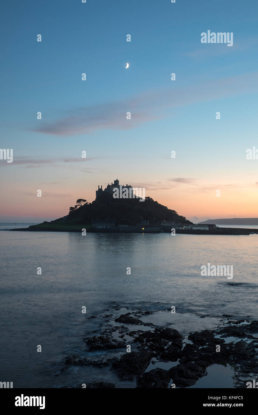 St Michael's Mount, Cornwall, Uk Stock Photo Alamy
