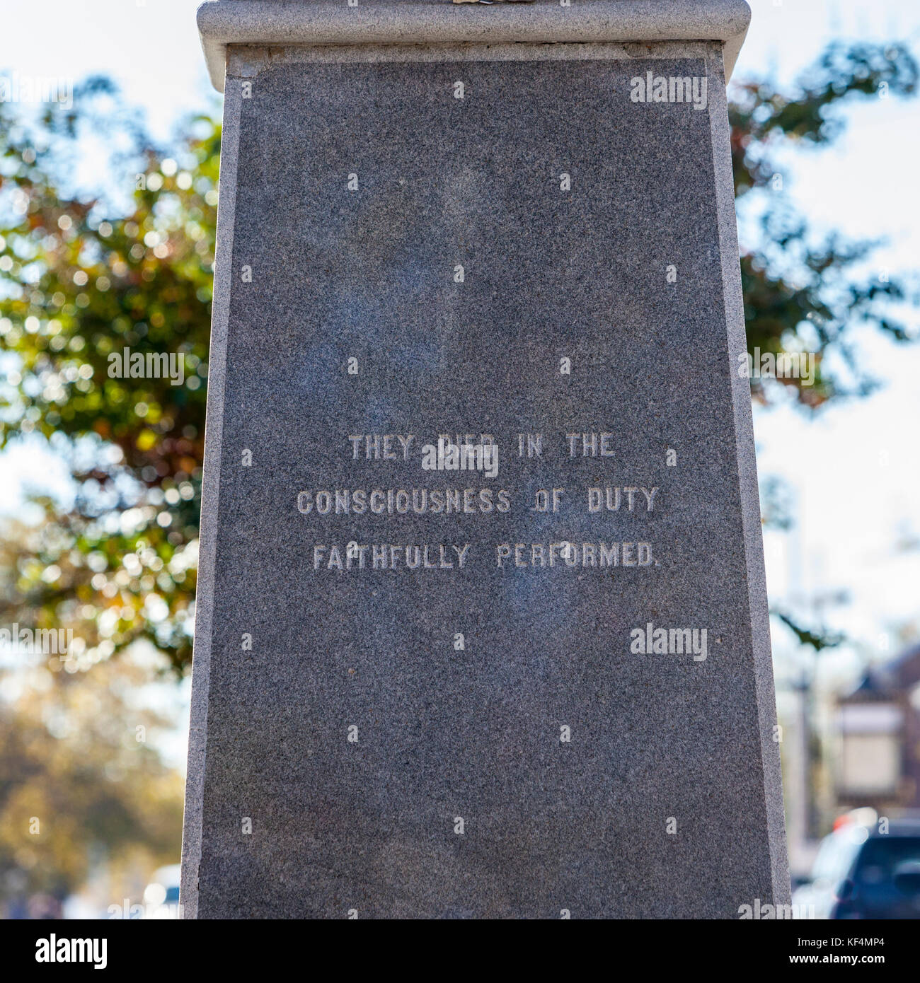 Alexandria, Virginia. Appomattox Statue to Alexandria's Civil War