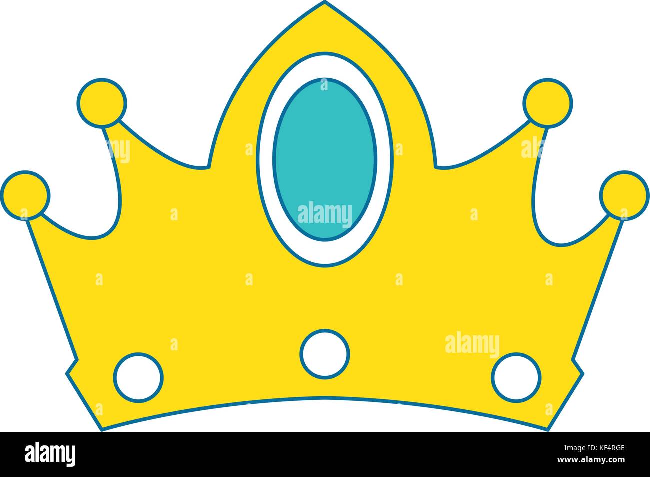 queen crown isolated icon Stock Vector Image & Art - Alamy