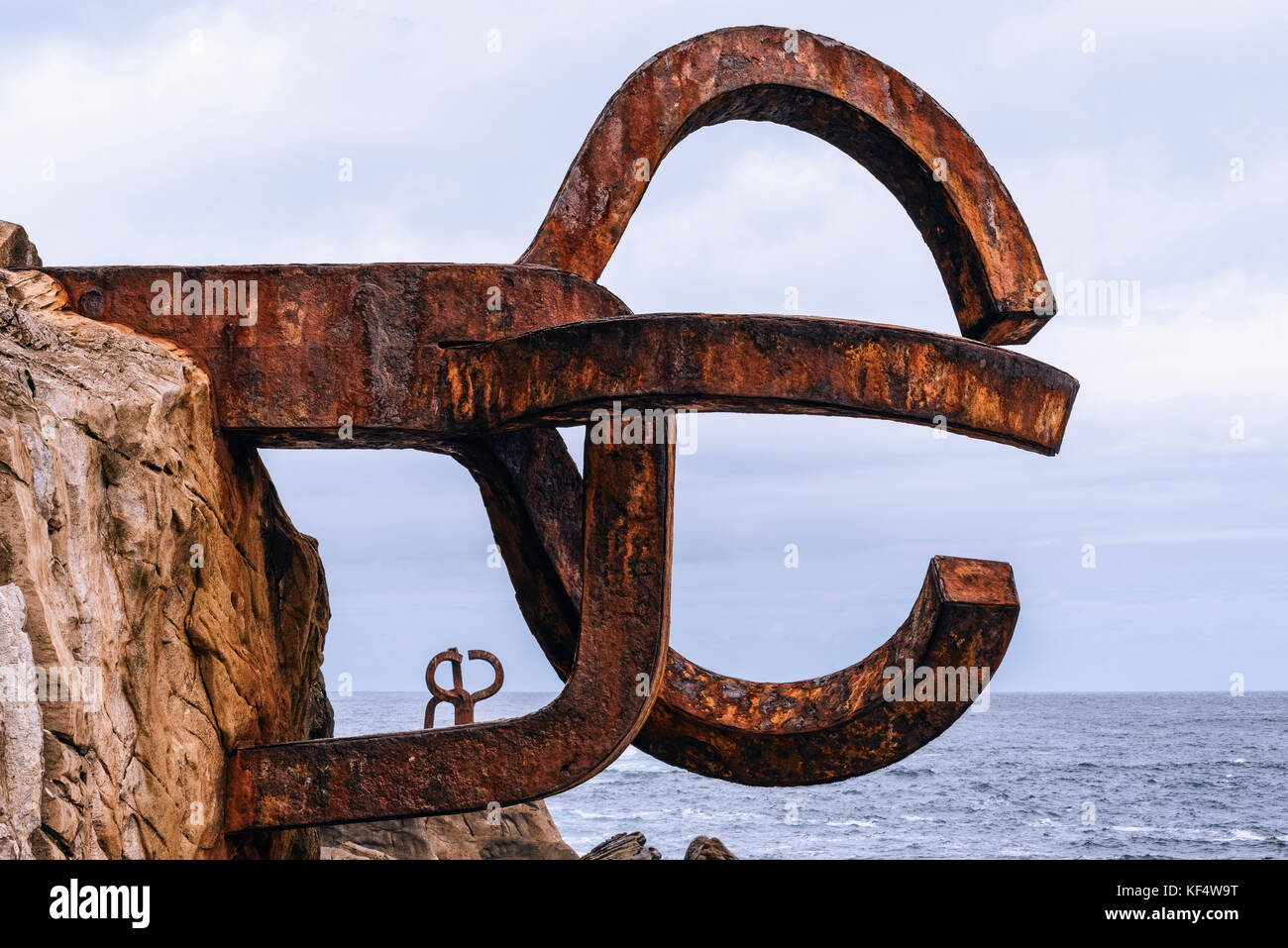 Peine De Los Vientos Sculpture, Donostia, San Sebastian, Euskadi ...