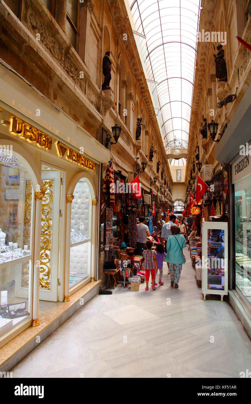 Turkey, Istanbul, Beyoglu district, Istiklal street, Avrupa passage Stock Photo