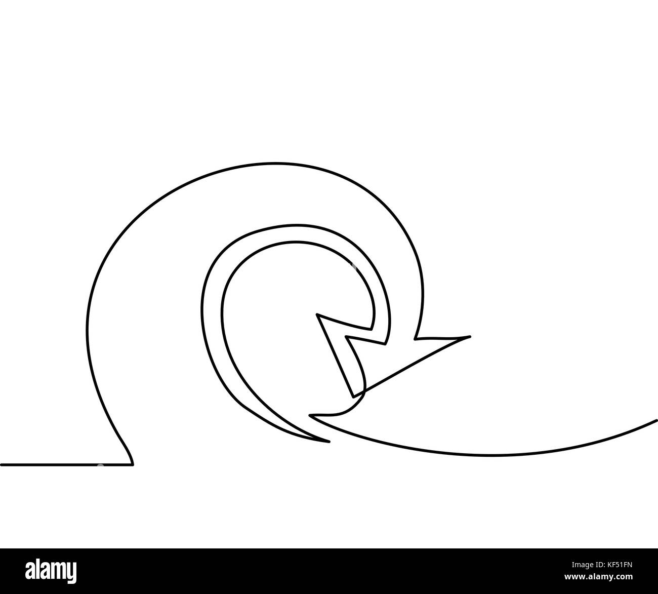 Cyclical circle abstract art Black and White Stock Photos & Images - Alamy