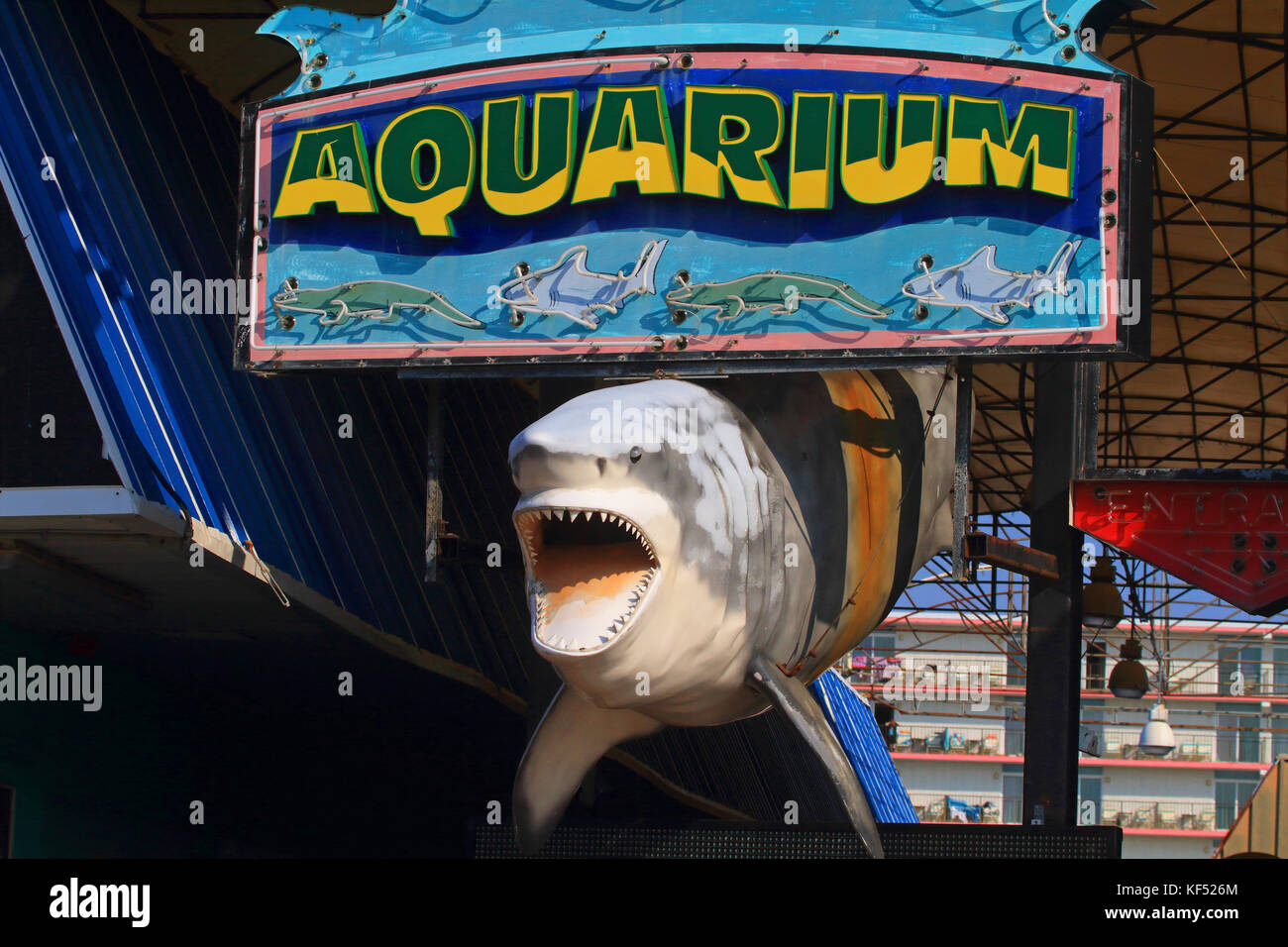 USA, New Jersey, Wildwood. Aquarium Stock Photo Alamy