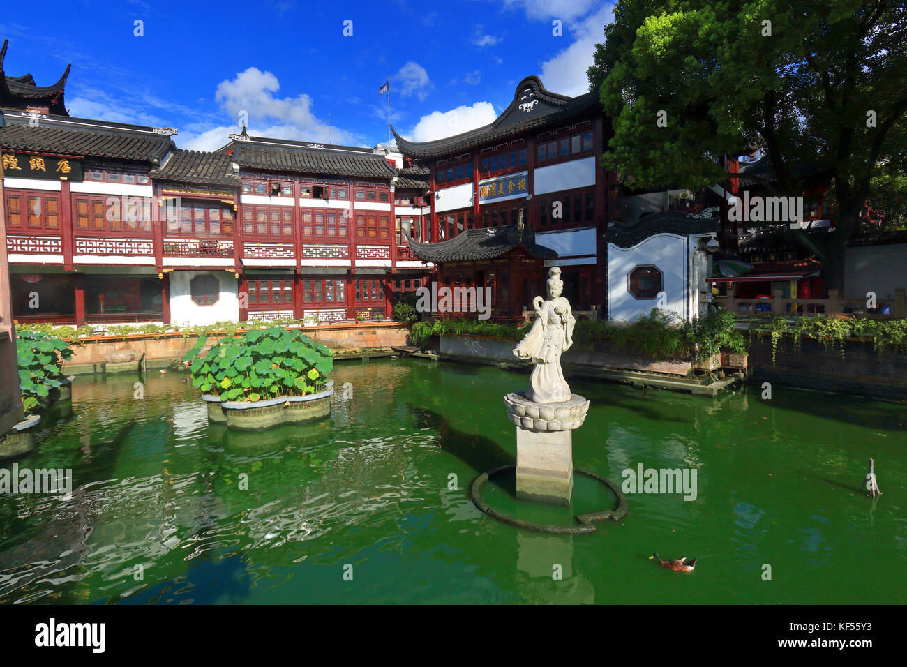 Asia, China, Shanghai.. Chenghuang Miao Stock Photo Alamy