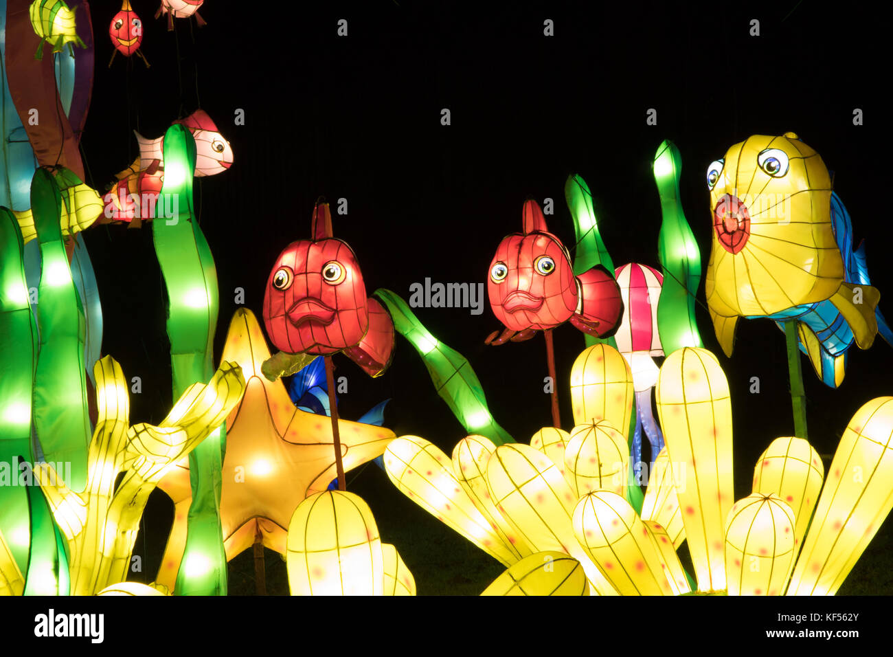 The magical lantern festival yorkshire roundhay park hires stock photography and images Alamy