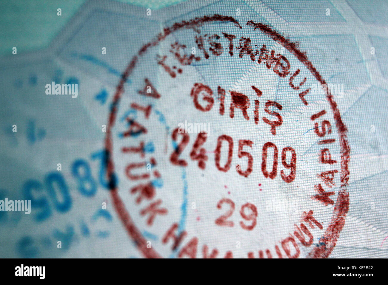 Passport stamp visa turkey hires stock photography and images Alamy