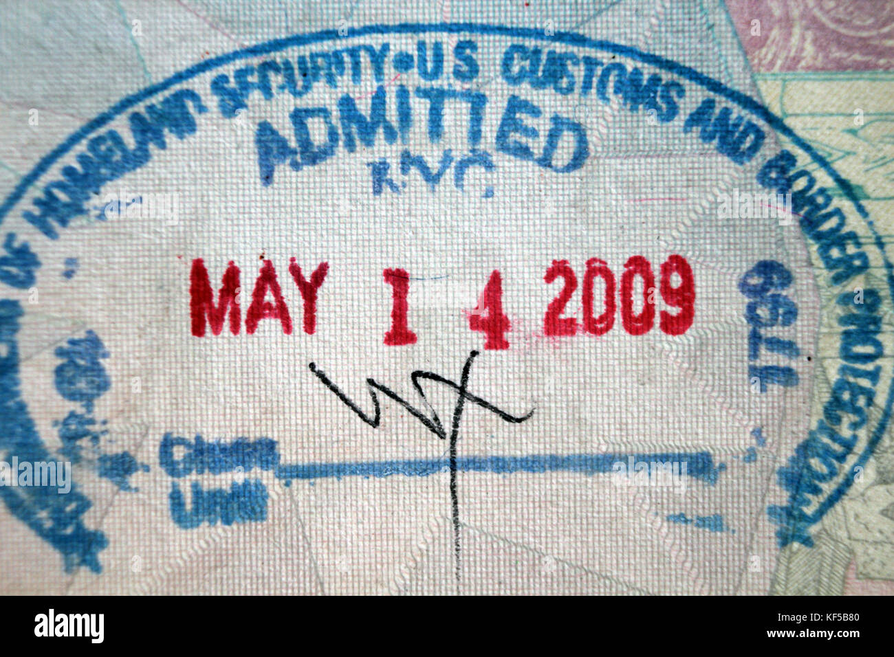 Visa Stamp High Resolution Stock Photography and Images Alamy