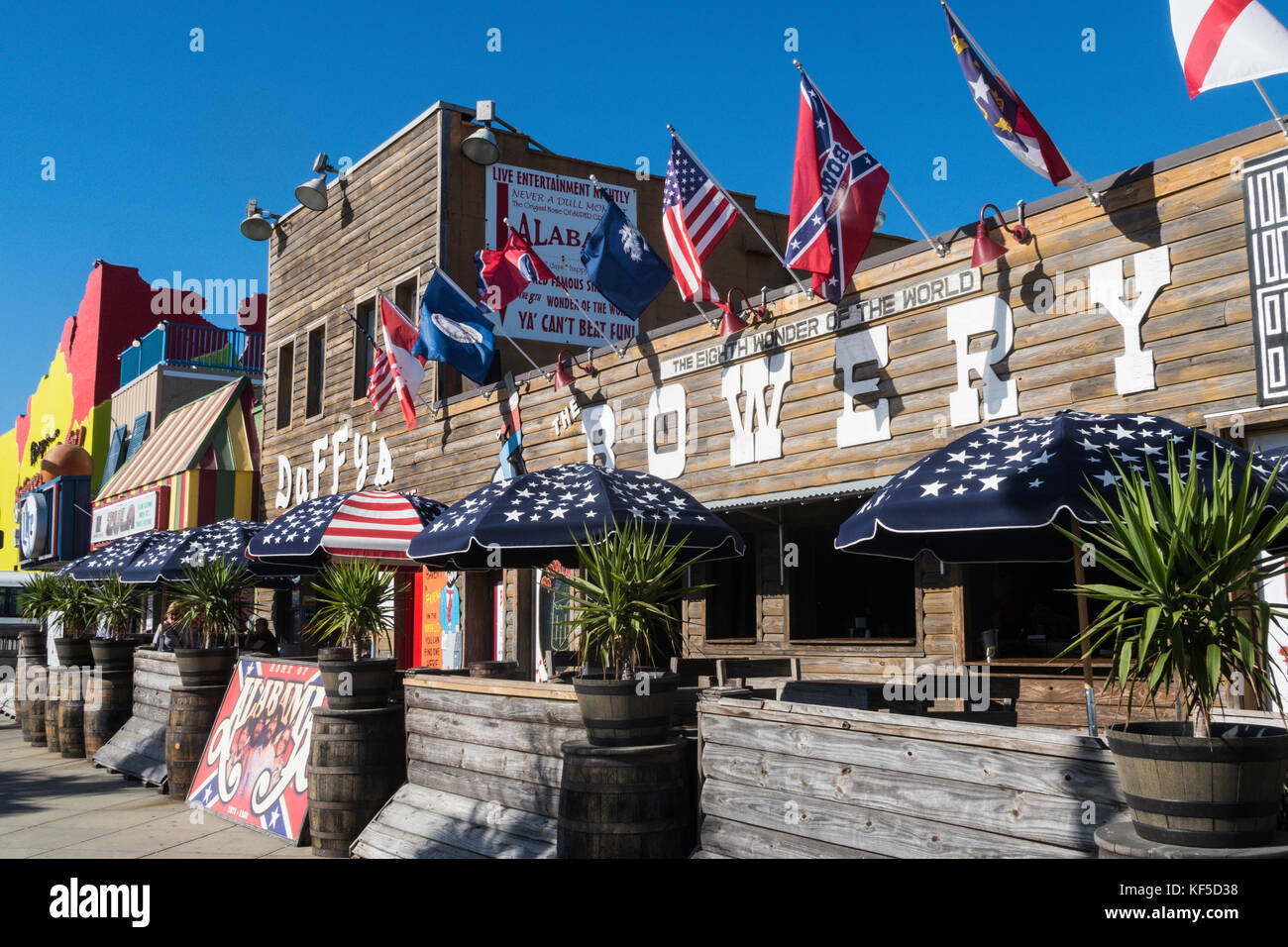 Restaurants in Myrtle Beach, South Carolina, USA Stock Photo - Alamy